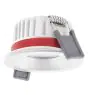 Ledvance LED Spot Fire Rated Aluminium Valkoinen 8W 640lm 36D - 927 Bardzo Ciepła Biel | Aukko 68mm - IP65 - Najlepsze renderowanie kolorów - Ściemnianie