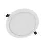 Ledvance Downlight Slim Alu Aluminium Valkoinen 19W 2000lm 90D - 840 Zimna Biel | Aukko 205 - IP44 - Dali Ściemnianie 
