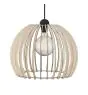 Nordlux Lampa wisząca Chino 40 E27 Brązowy - Drewno | Max. 60W