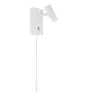 Nordlux LED Światło Ścienne Omari Valkoinen 3.2W 320lm 41D - 827 Bardzo Ciepła Biel | Ściemnianie - Uchylny