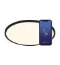 Nordlux Oja Smart 29 Lampa sufitowa Metal Czarny 15W 1600lm - 827-865 Przestrajalny Valkoinen | 294mm - Wifi i Niebieskitooth Ściemnianie