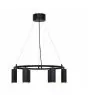 Nordlux Vico Lampa Wisząca Aluminium i Metal Czarny | 534mm - Nadaje Się Do 6x GU10
