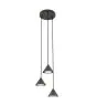 Emibig Lampa Wisząca Elit Stal Czarny | Nadaje Się Do 3x GX53 - Max 10W