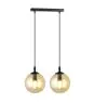 Emibig Lampa Wisząca Cosmo Stal Czarny | Nadaje Się Do 2x E14 - Max 10W
