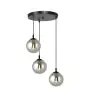 Emibig Lampa Wisząca Cosmo Stal Czarny | Nadaje Się Do 3x E14 - Max 10W