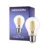 Noxion Lucent Włókno LED E27 Gruszka Przezroczysty 7W 806lm - 827 Bardzo Ciepła Biel | Ściemnianie - Zamienne 60W