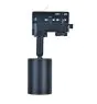 Noxion Tracklight 3-Fazowy Aluminium Czarny | Nadaje Się Do 1x GU10