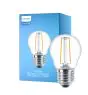 Philips Corepro LED Lustre E27 Piłka Włókno Przezroczysty 2W 250lm - 827 Bardzo Ciepła Biel | Zamienne 25W