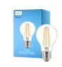 Philips Corepro LED Żarówka E27 Gruszka Przezroczysty 7W 806lm - 827 Bardzo Ciepła Biel | Zamienne 60W