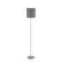 Eglo Lampa podłogowa Pasteri Stal Satynowy Nikiel Szary | IP20 - Nadaje Się Do 1x E27 