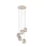 Eglo Lampa Wisząca Romazzina Stal Piaszczysty | Nadaje Się Do 5x E27
