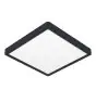 Eglo Lampa sufitowa Fueva 6 Plastikowy Czarny 13W 2100lm - 827-840-865 CCT