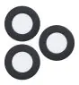 Opakowanie 3x Eglo Wpuszczany Spot Fueva 6 Plastikowy Czarny 11.1W 1350lm - 827-840-865 CCT