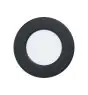 Eglo Wpuszczany Spot Oświetlenie łazienkowe Fueva 6 Plastikowy Czarny 3.7W 450lm - 827-840-865 CCT
