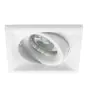 Noxion Wpuszczany Spot D-Flex MR16 uchylny Valkoinen | Aukko 70mm - GU10 Trzonek