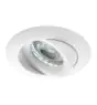 Noxion Wpuszczany Spot Flox MR16 uchylny Valkoinen | Aukko 70mm - GU10 Trzonek