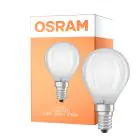 Osram Classic LED E14 Piłka Włókno Matowy 2.8W 250lm - 827 Bardzo Ciepła Biel | Ściemnianie - Zamienne 25W