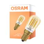 Osram Vintage 1906 LED Special Shapes E14 Tubular Bursztyn 2.8W 250lm - 822 Bardzo Ciepła Biel | Ściemnianie - Zamienne 25W
