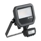 Ledvance LED Iluminacja Aluminium Czarny 8W 1200lm 100D - 840 Zimna Biel | IP65 - Czujnik Ruchu I Światła - Symetryczny
