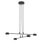 Emibig Lampa Wisząca Modus Stal Czarny | Nadaje Się Do 4x GX53 - Max 12W