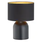 Emibig Lampa Stołowa Aspen Stal Czarny | Nadaje Się Do 1x E27 - Max 15W