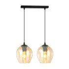 Emibig Lampa Wisząca Istar Stal Czarny | Nadaje Się Do 2x E27 - Max 10W