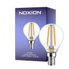 Noxion Lucent Lustre LED E14 Piłka Włókno Przezroczysty 2.5W 250lm – Ściemnianie - Zamienne 25W