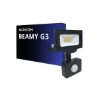 Noxion LED Iluminacja Beamy G3 10W 1100lm 100D - 840 Zimna Biel | IP44 - Czujnik ruchu i Światła - Symetryczny