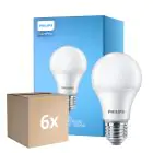 Opakowanie 6x Philips Corepro LED Żarówka E27 Gruszka Matowy 10W 1055lm - 830 Ciepła Biel | Zamienne 75W