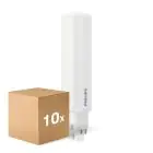 Opakowanie 10x Philips CorePro PL-C LED 6.5W 770lm - 840 Zimna Biel | 4-Piny - Zamienne 18W