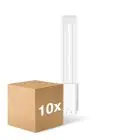 Opakowanie 10x Ledvance Dulux-L LED 8W - 840 Zimna Biel | 4-Piny - Zamienne 18W