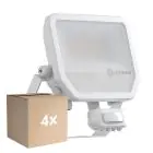 Opakowanie 4x Ledvance LED Iluminacja Aluminium Valkoinen 41W 6000lm 100D - 840 Zimna Biel | IP65 - Czujnik Ruchu I Światła - Symetryczny