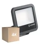 Opakowanie 4x Ledvance LED Iluminacja Aluminium Czarny 69W 10000lm 100D - 865 Światło Dzienne | IP66 - Symetryczny