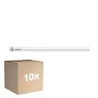 Opakowanie 10x Philips Master Rura LED T8 (EM/Mains) Ultra Output 13.5W 2500lm - 865 Światło Dzienne | 120cm - Zamienne 36W