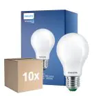 Opakowanie 10x Philips MASTER LED Żarówka Ultra Efficient E27 Gruszka Matowy 7.3W 1535lm - 830 Ciepła Biel | Zamienne 100W