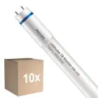 Opakowanie 10x Philips Rura LED T8 MASTER (EM/Mains) Ultra Output 16W 2500lm - 840 Zimna Biel | 105cm - Zamienne 38W
