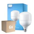 Opakowanie 6x Philips CorePro LED E27 Matowy 30W 3200lm - 830 Ciepła Biel | Zamienne 150W