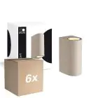Opakowanie 6x D'Lite Światło Ścienne Vossem Beige Up & Down | Nadaje Się Do 2x GU10 