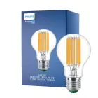 Philips MASTER LED Żarówka Ultra Efficient E27 Gruszka Przezroczysty 7.3W 1535lm - 830 Ciepła Biel | Zamienne 100W