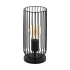 Eglo Lampa Stołowa Roccamena Stal Czarny | Nadaje Się Do 1x E27