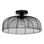 Eglo Lampa sufitowa Rinroe Stal Czarny Miedź | Nadaje Się Do E27