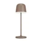 Eglo Lampa Stołowa Mannera Aluminium Zardzewiały 2W 200lm - 830 Ciepła Biel | IP54 - Touch Ściemnianie - USB-C