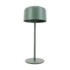 Eglo Lampa Stołowa Roccanova Solar Stal Zielony 2W 270lm - 830 Ciepła Biel | IP44 - Ściemnianie dotykowe - USB-C