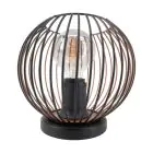 Eglo Lampa Stołowa Almanzora Stal Czarny Miedź | IP20 - Nadaje Się Do 1x E27 